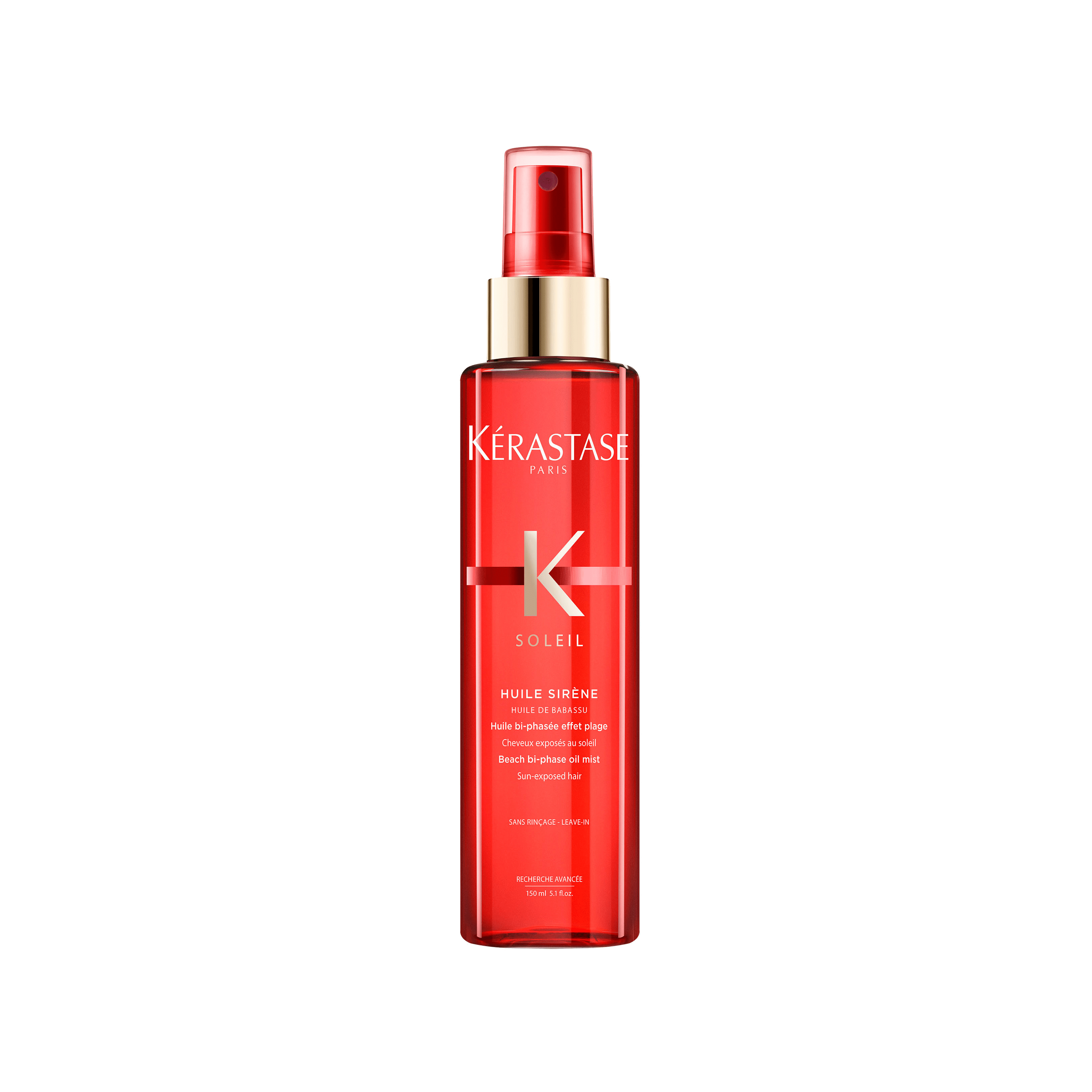 Soleil Huile Sirene - Sun Protecting Hair Oil Mist