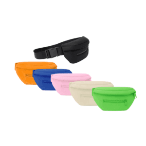 Monochromatic Neoprene Waist Bag