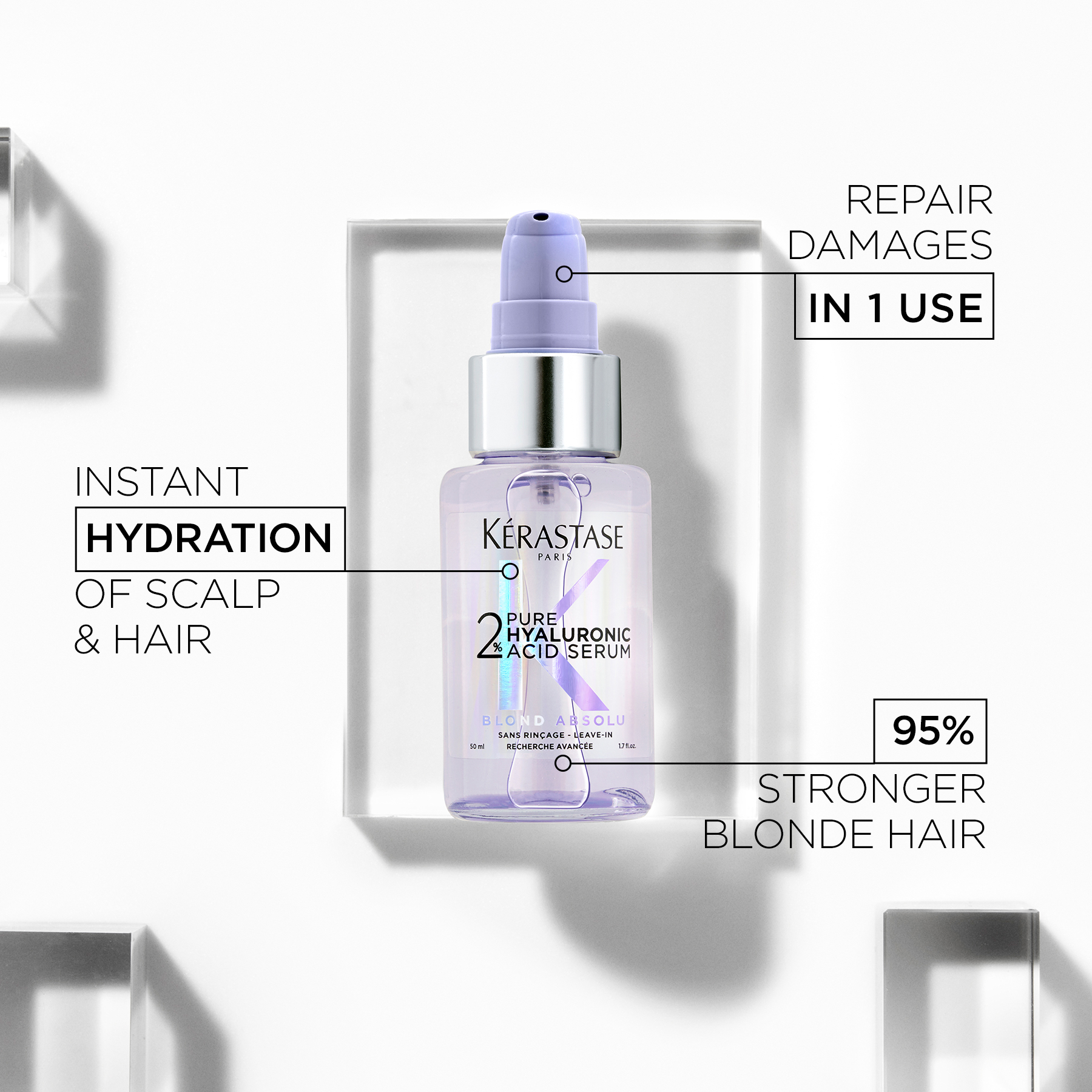 Blond Absolu Hyaluronic Acid Hair Serum - Image 2