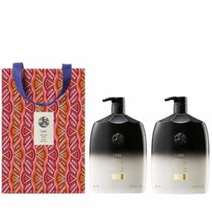 Oribe Gold Lustre Gift Set – Litre Bottles